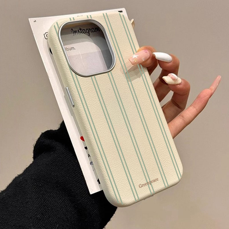 Xiaomi Redmi Note 14 - The Green Stripe Lichee Pattern Phone