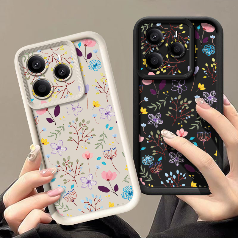 Small Flower Pattern Phone Cas - đánh giá và giá Xiaomi Redmi Note 14