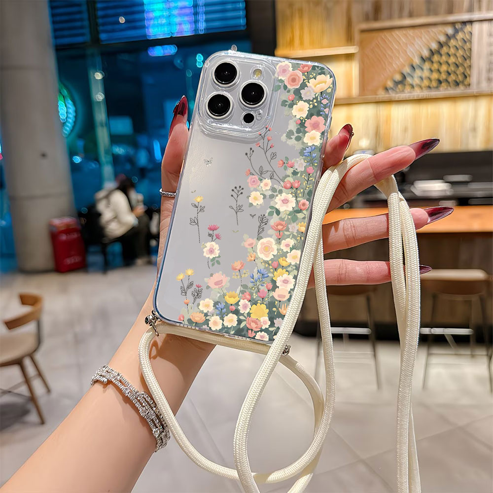 Crossbody Lanyard Strap Phone  - đánh giá và giá Apple Iphone 15 Pro Max