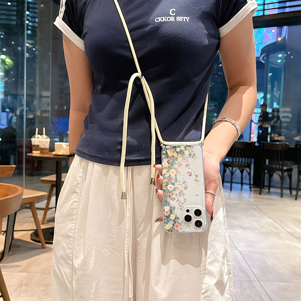 Crossbody Lanyard Strap Phone  - đánh giá và giá Apple Iphone 15 Pro Max