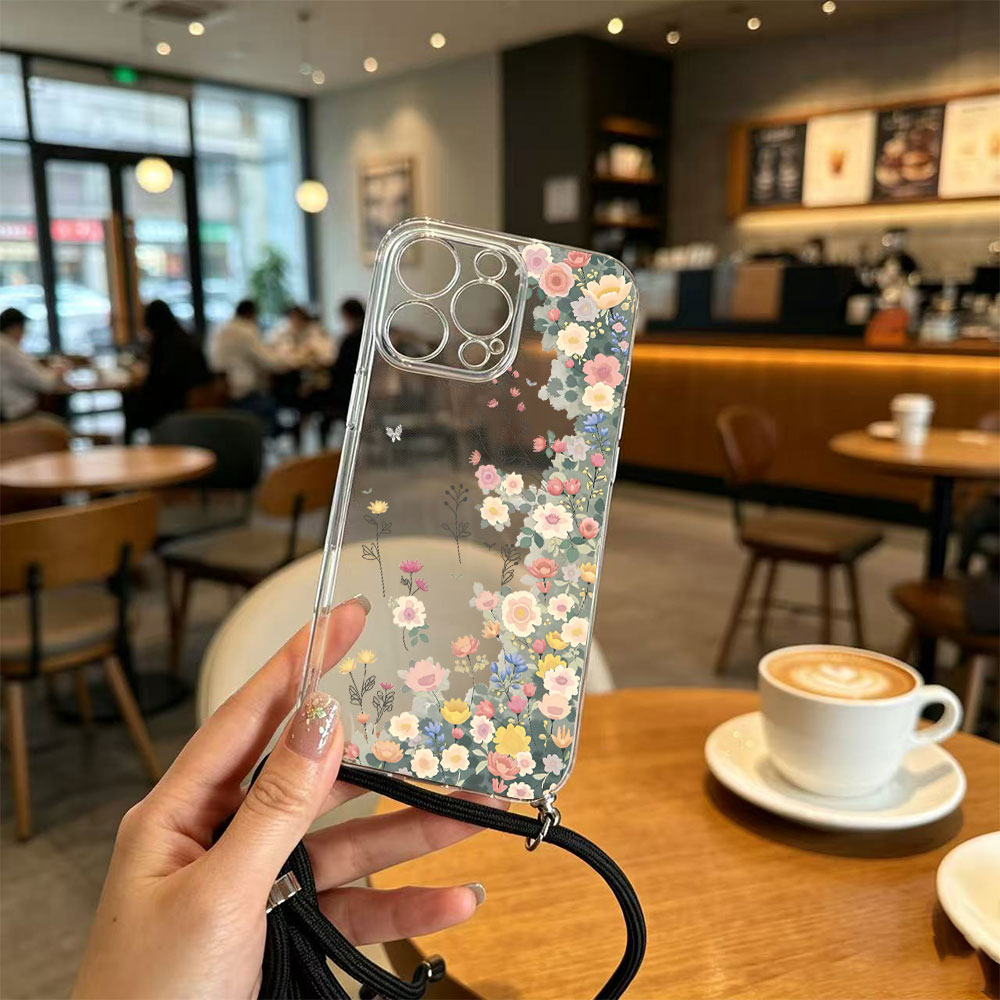 Crossbody Lanyard Strap Phone  - đánh giá và giá Apple Iphone 15 Pro Max