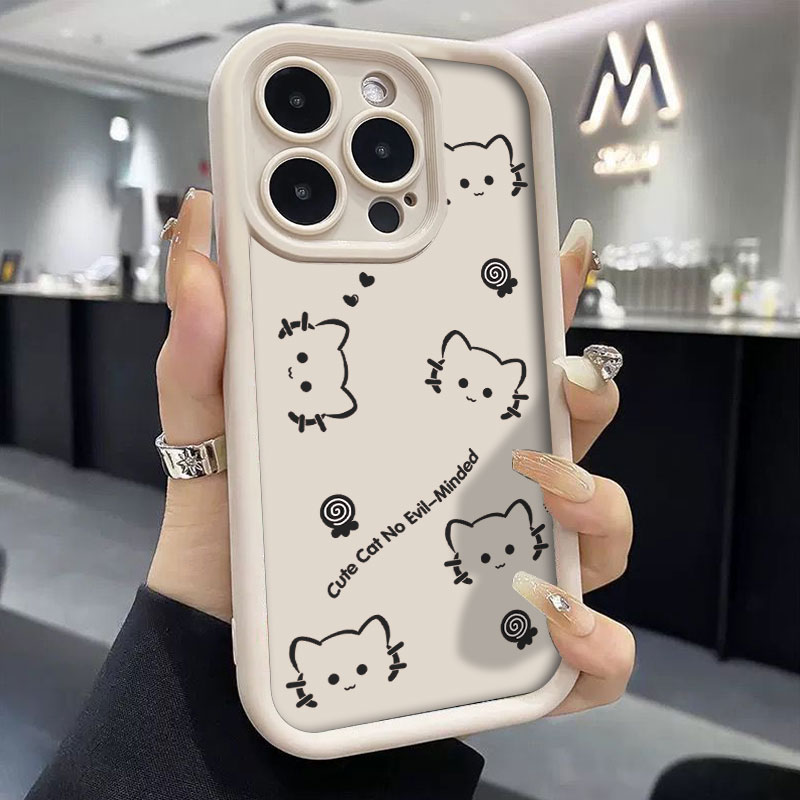 Fashion Cute Cat Case For Real - đánh giá và giá Realme Gt 6