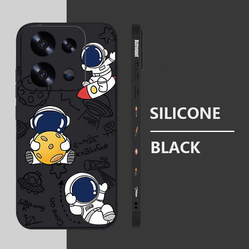 Cute Astronaut Phone Case For  - đánh giá và giá Xiaomi Redmi Note 14