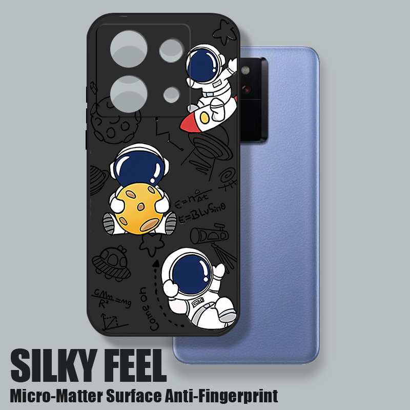 Cute Astronaut Phone Case For  - đánh giá và giá Xiaomi Redmi Note 14