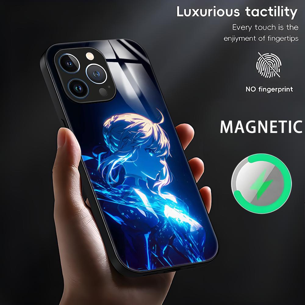 Anime Fate S-Saber Phone Case  - đánh giá và giá Apple Iphone 15 Pro Max